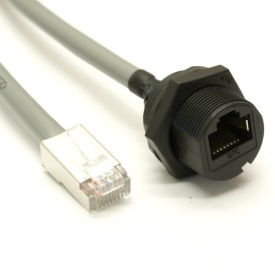 RJ45 Female to RJ45 Male Plug