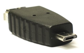 USB A Female to Micro-B Male