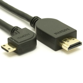 HDMI 1.4 Right Angle Mini to Straight A