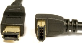 Down Angle FireWire Cable