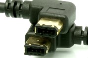 FireWire Right Angle Cable