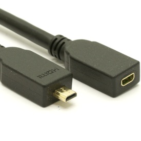 HDMI 1.4 Straight Micro to Female Micro