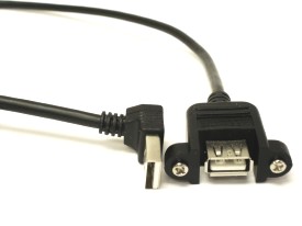 USB 2.0 Extension Cable (Right Angle)