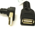 USB Right Angle Cable GOLD