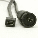 USB Waterproof Mini-B Extension Cable