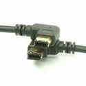 FireWire Device Cable (Right to Left Angle)