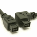FireWire 800 Short Cable - Left Angle