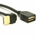 USB 2.0 Extension Cable - Up Angle Extension