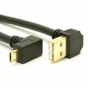USB Micro B Cable - Double Down Angle