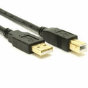 USB 2.0 A to B Cable - LSZH