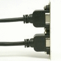 FireWire 800 Bracket w/2 cables