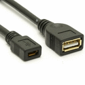 USB 2.0 Micro Adapter Cable - Female to Female