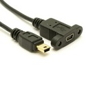 Ultra-Thin USB 2.0 Mini-BExtension Cable