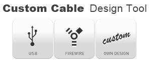 The new USBFireWire.com Custom Cable Design Tool