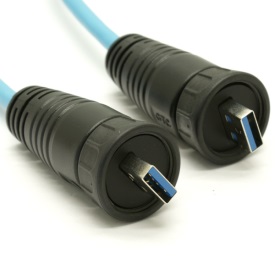 Waterproofable USB 3.0 A Male Cable End