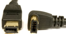 Up Angle FireWire Cable