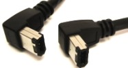 FireWire Double Down Angle Cable