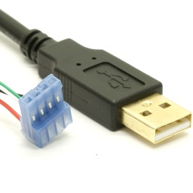 USB A Male to 4pin Angled Header Connector