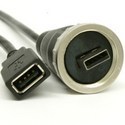 USB Ruggedized / Waterproof A Extension Cable